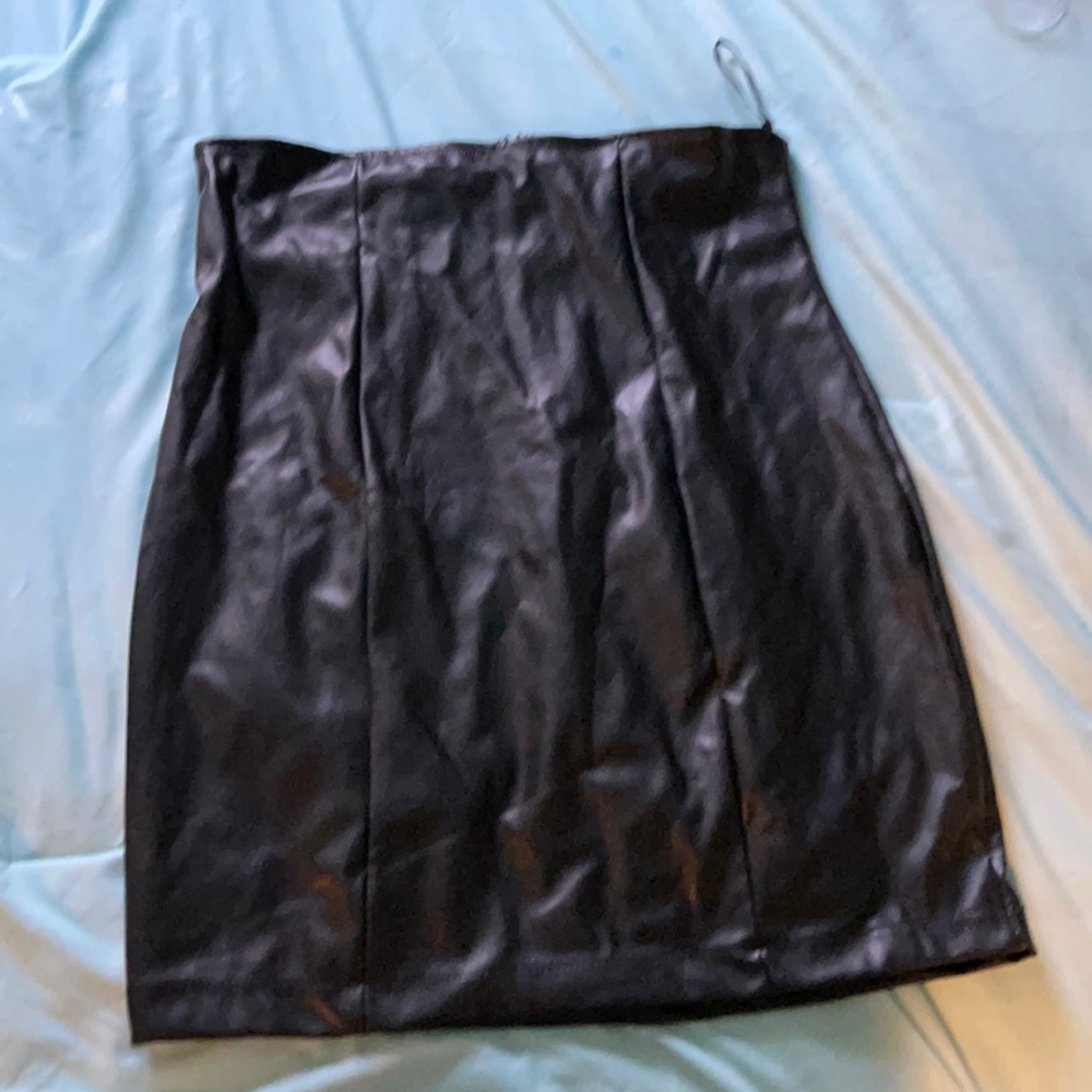 Leather Skirt